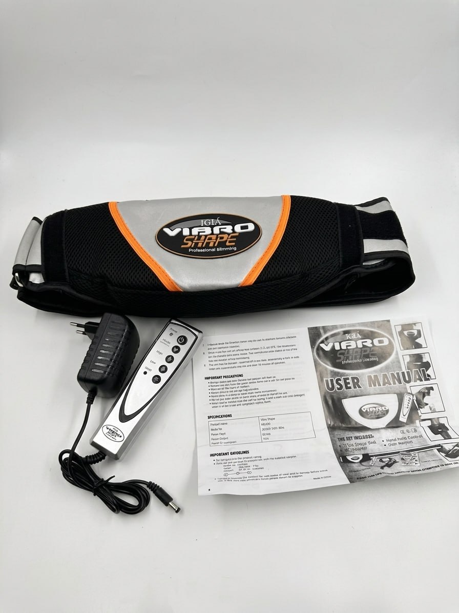 Массажный пояс для талии Igia Vibro Shape, с проводным пультом
