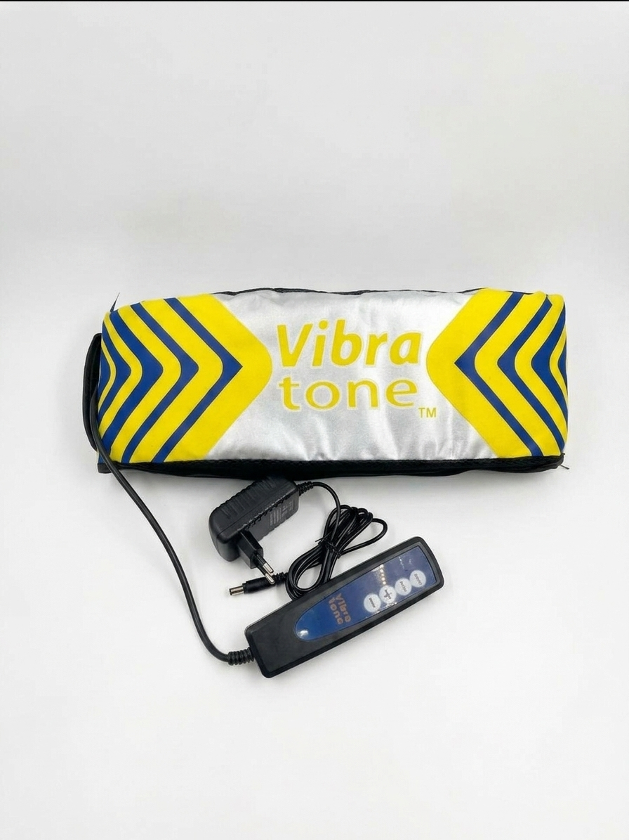 Массажный пояс для талии и живота Vibra Tone, с пультом управления